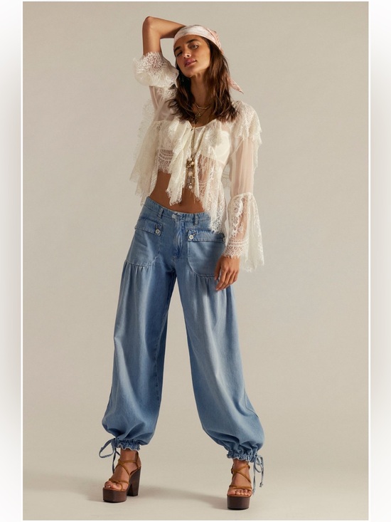 Free People Denim - We the free lotus balloon jeans